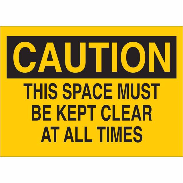 122835 MAINTENANCE SIGN