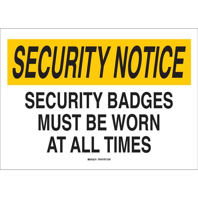 122886 SECURITY SIGN