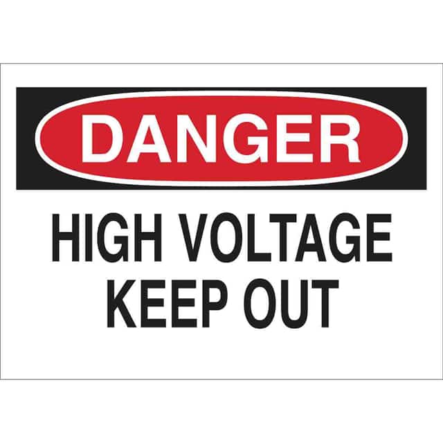 45470 ELECTRICAL HAZARD SIGN