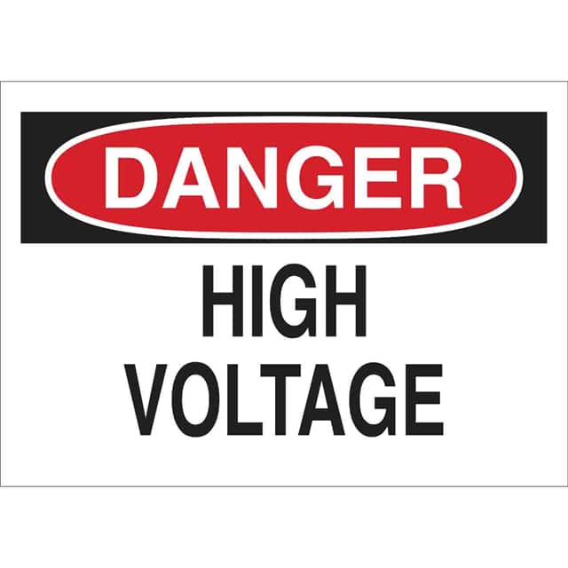 71565 B120,7X10,RED,BLK/WHT,DANGER HIG
