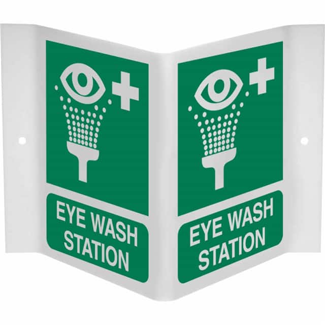 139915 B450V 12 X 18 IN EYE WASH STATIO