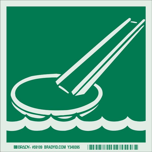 59109 B347 IMO LBL 6X6 GRN/PHOTOLUM