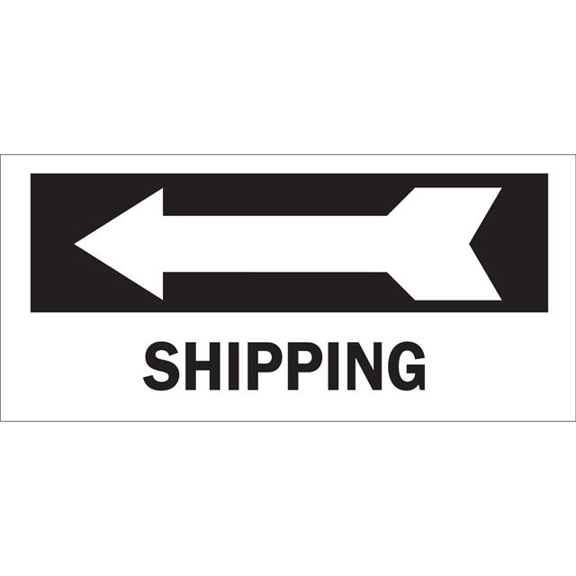 73473 B120,6.5X14,BLK/WHT,SHIPPING (LE