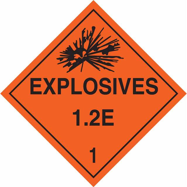 63347 STATIONARY VEHICLE PLACARD