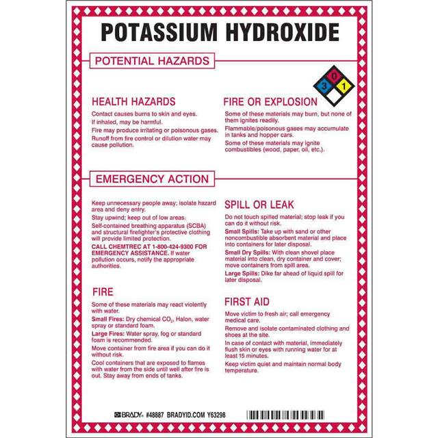 48887 B120,7X10, POTASSIUM HYDROXIDE