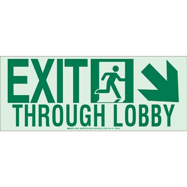 81824 NYC B552 7X18 EXIT LOBBY+DWN RGH