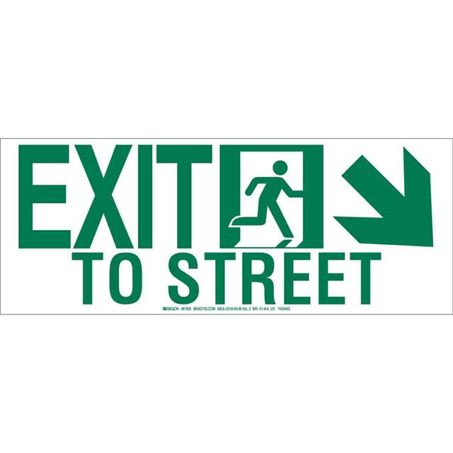 81834 NYC 7X18 EXIT STREET+DWN-RGHT UL
