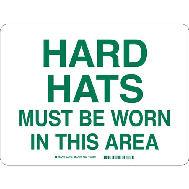 46378 B140 SAFETY SIGNS GRN/WHT
