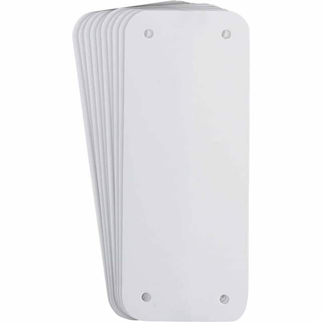 146083 B555,ALM,SIGN PANEL,WHT,2.50X6.2