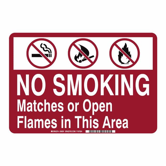 36091 B555 SAFETY SIGNS 10X14