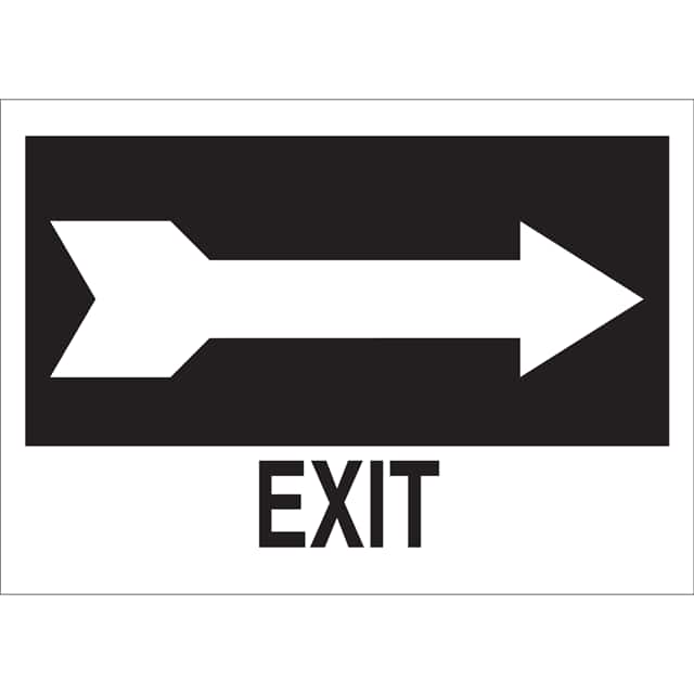 41017 B555 10X14 WHT/BLK