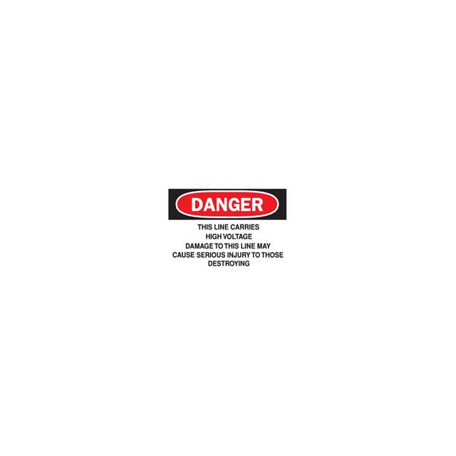 84924 ELECTRICAL HAZARD SIGN