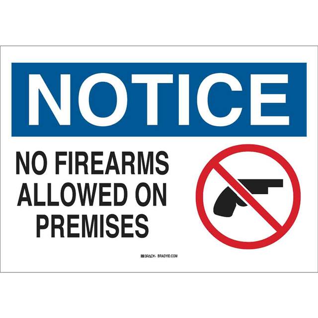 84908 B302-10X14-WK-O-NOT-NO FIREARMS