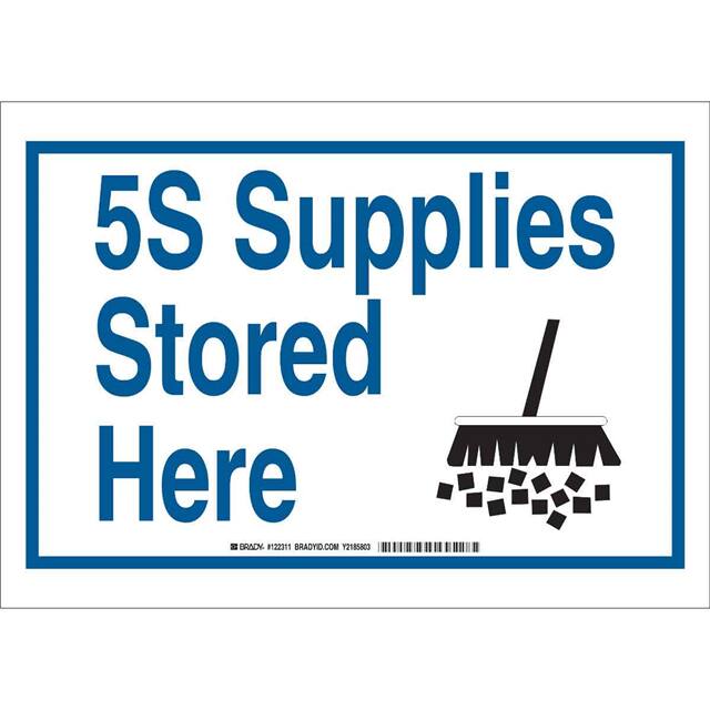 122311 B302 10X14 BLUE/WT/BLK 5-S SUPPL