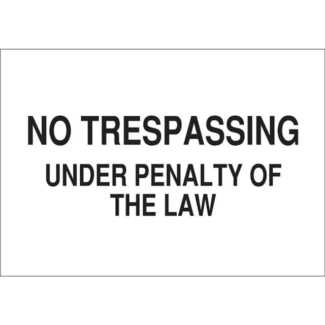 84251 ADMITTANCE SIGN