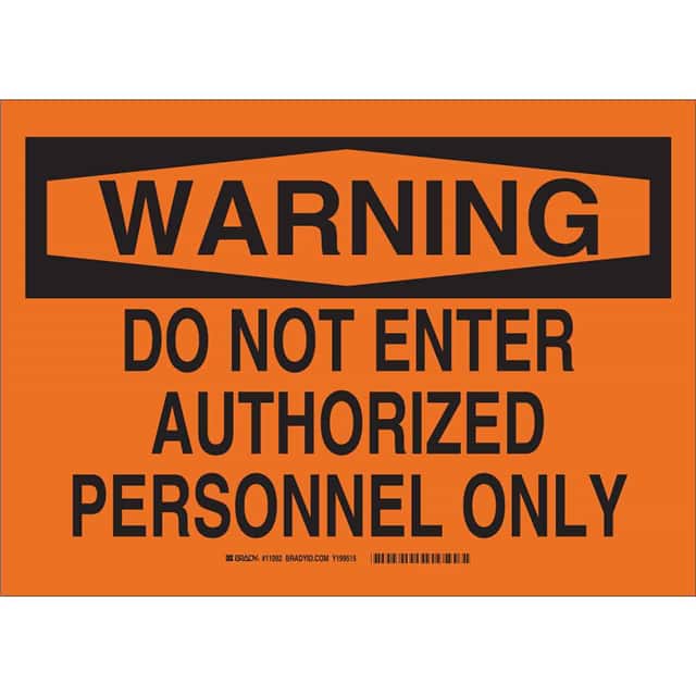 40194 WARNING DO NOT ENTER