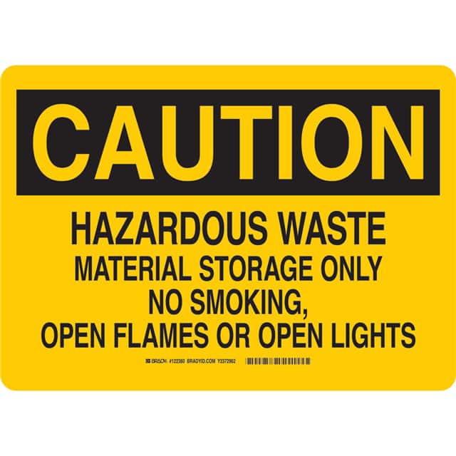 122380 HAZARDOUS WASTE MATERIAL