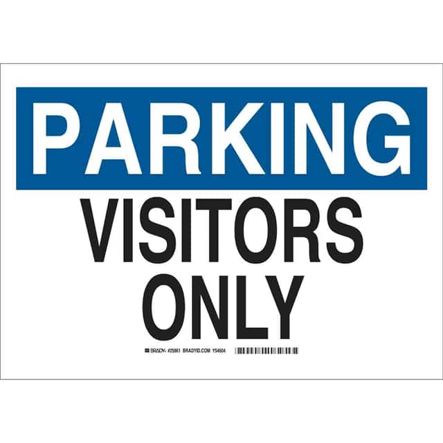 43438 B555 10X14 BLU/BLK/WHT PARKING V