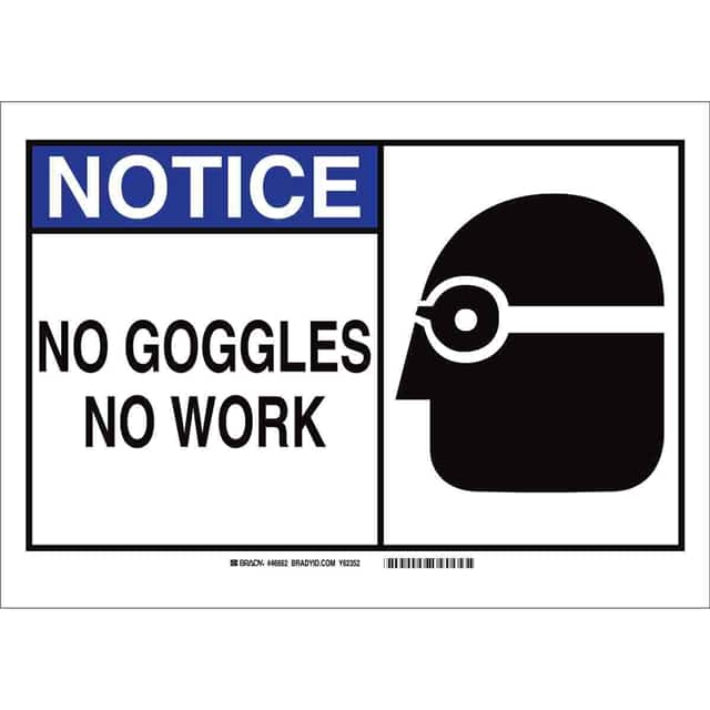 46662 NO GOGGLES NO WORK