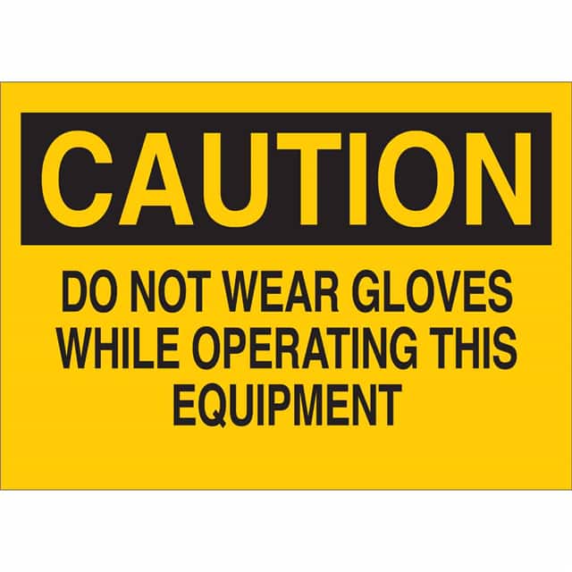 70288 B120 7X10 BLK/YEL DO NOT WEAR GL