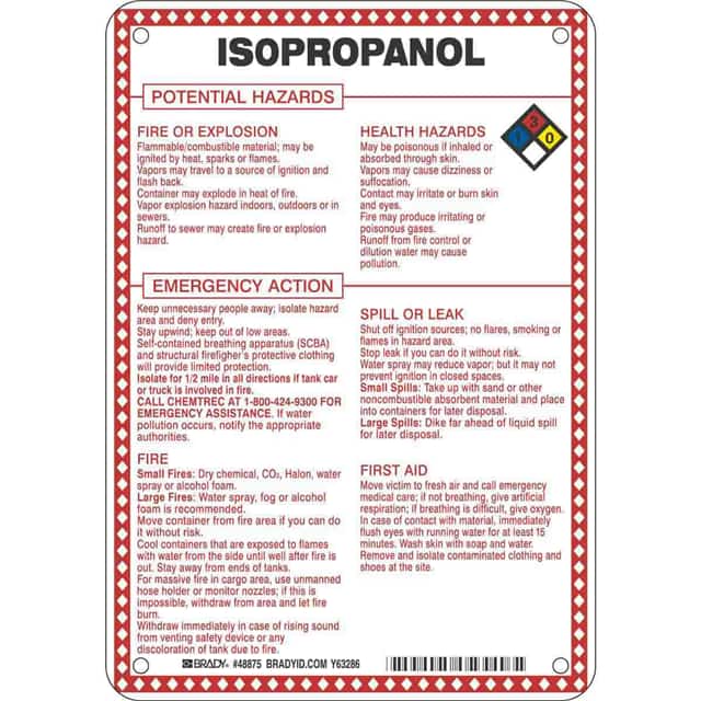 48875 B120,10X7,ISOPROPANOL