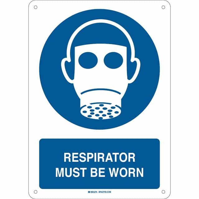 140868 B-555 14X10 RESPIRATOR MUST BE W