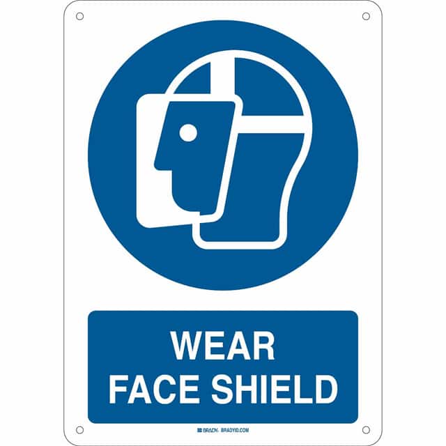 141657 B-555 14X10 WEAR FACE SHIELD