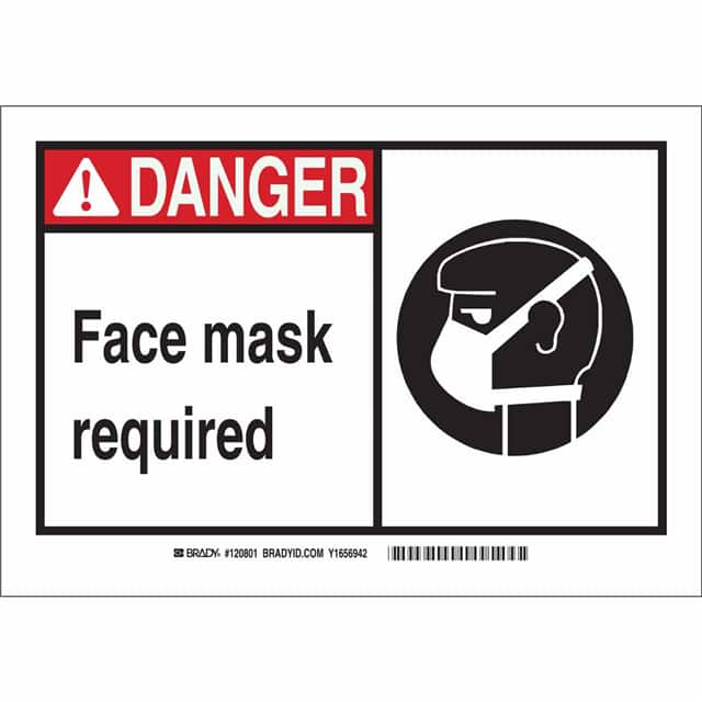 120801 B347 7X10 RED/WHT/BLK FACE MASK