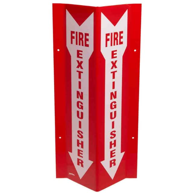 SP818V PRINZING V SIGN FIRE EXTINGUISHE
