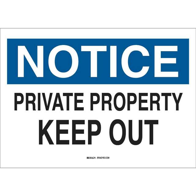 69446 B120,10X14,BLU,BLK/WHT,PRIVATE P