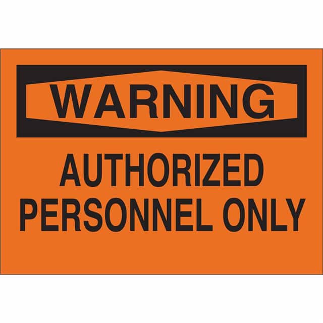 69566 B120,10X14,BLK/ORG,AUTHORIZED PE