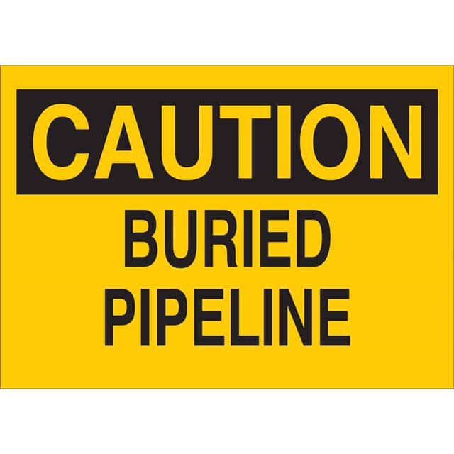 69775 B120,10X14,BLK/YEL,BURIED PIPELI