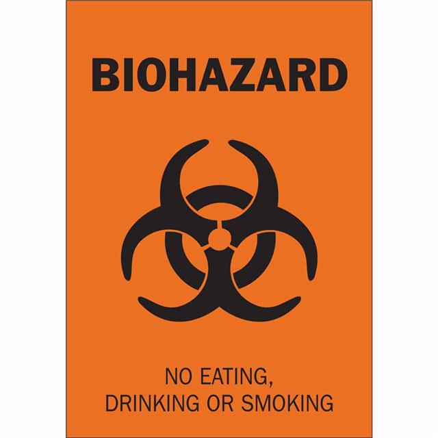 69813 B120 14X10 BIOHAZARD SIGN