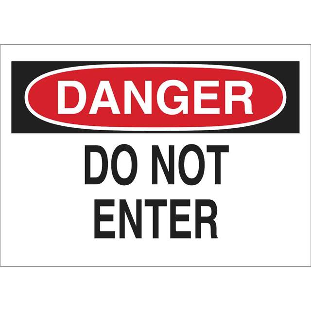 122714 B120,10X14,RED,BLK/WHT,DO NOT EN