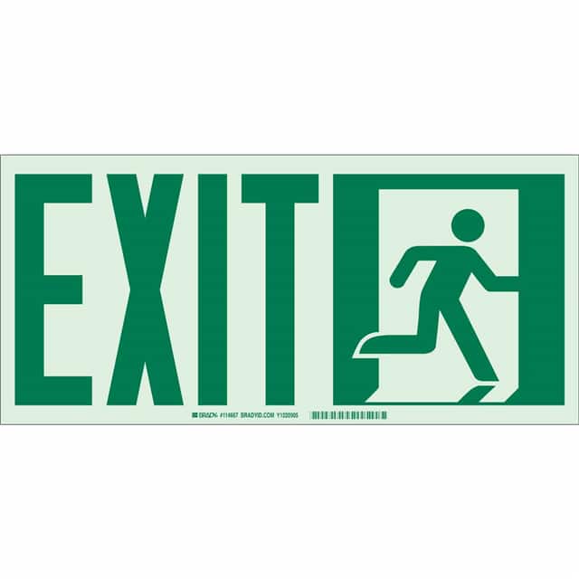 81922 NYC B552 5X14 EXIT+MAN ON RIGHT