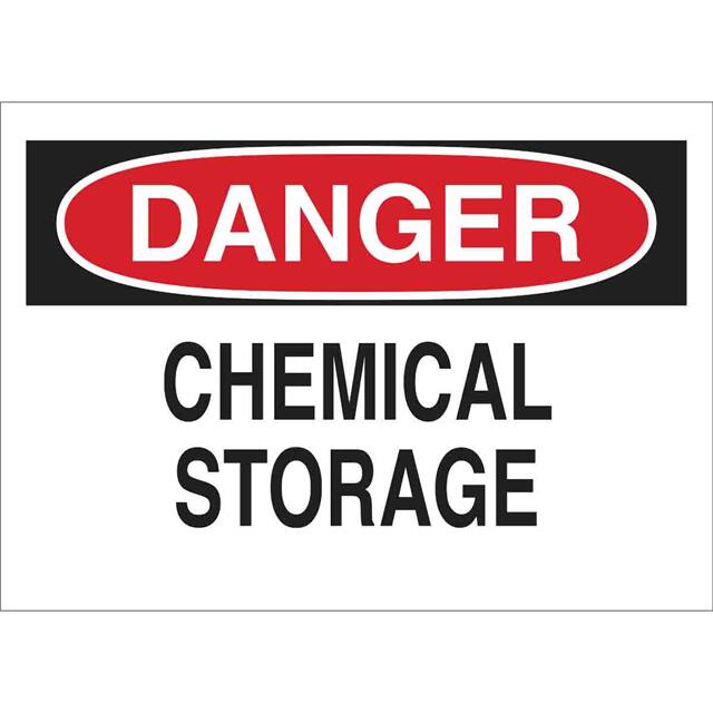 70240 B120,10X14,RED,BLK/WHT,CHEMICAL