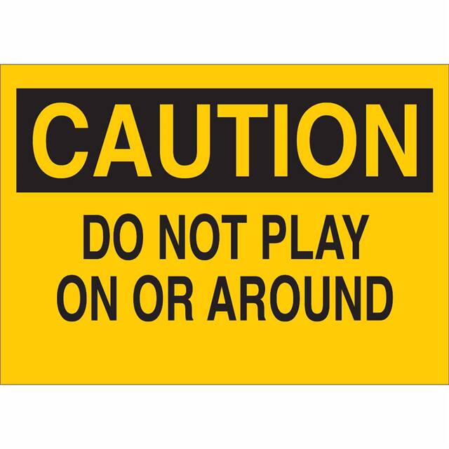 70280 MACHINE & OPERATIONAL SIGN