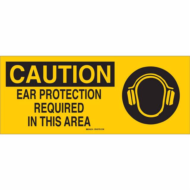 70303 B120,7X17,BLK/YEL,EAR PROTECTION
