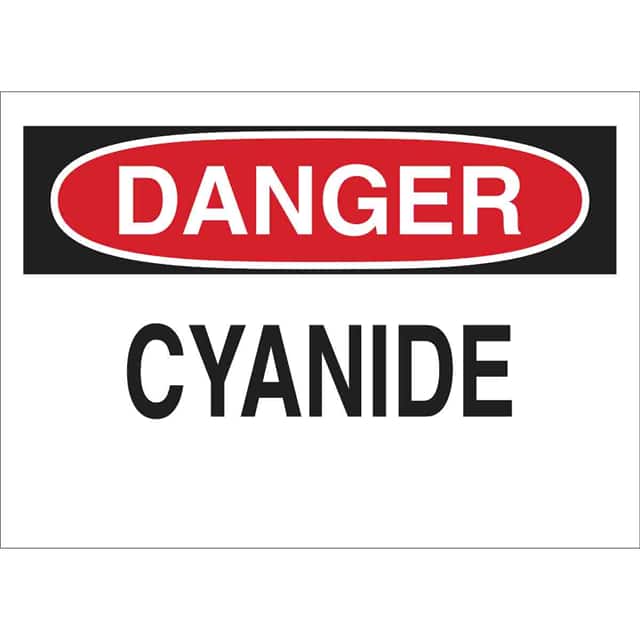 72428 B120,10X14,BLK,RED/WHT,CYANIDE