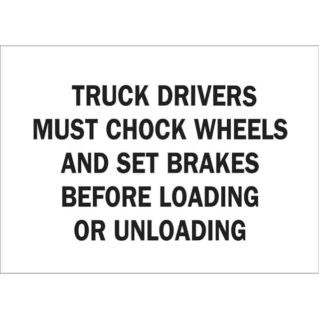 75215 B120,10X14,BLK/WHT,TRUCK DRIVERS