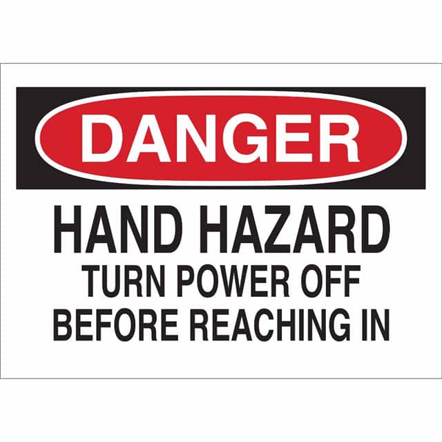 70363 MACHINE & OPERATIONAL SIGN