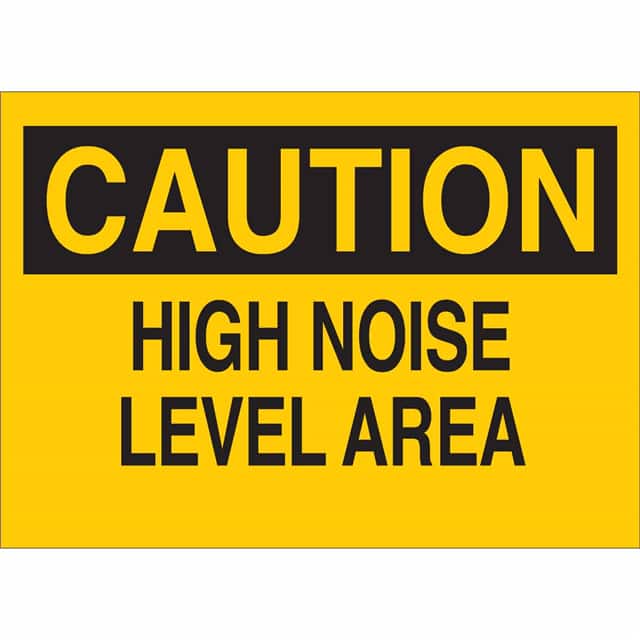 70383 B120,10X14,BLK/YEL,HIGH NOISE LE