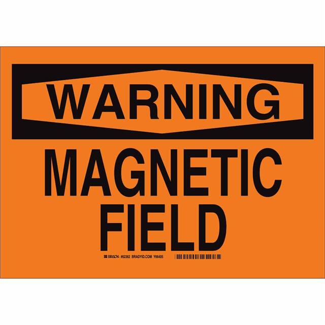 62362 B120,10X14,BLK/ORG,MAGNETIC FIEL