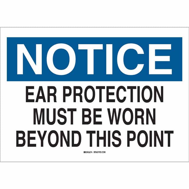 69183 B120,10X14,BLU,BLK/WHT,EAR PROTE