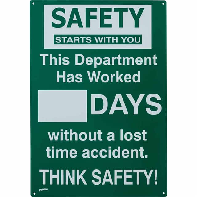 SM793E PRINZING SAFETY RECORD SIGN. DEP