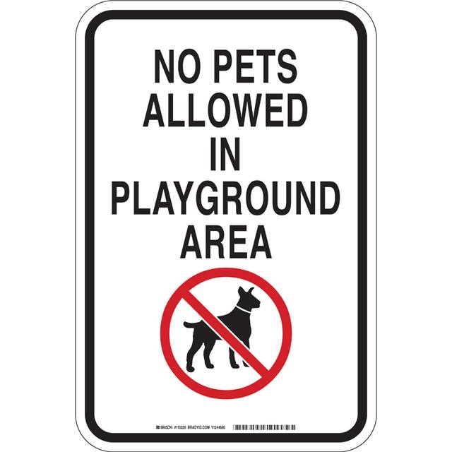 115220 B555 18X12 BLK,RED/WHT NO PETS A
