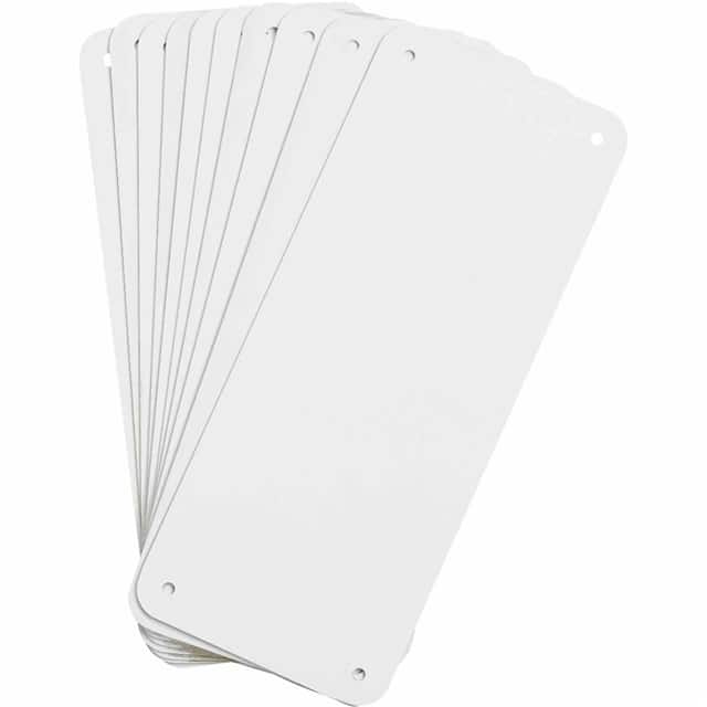146074 SIGN PANEL, PLS, 4.25 X 10.25, W