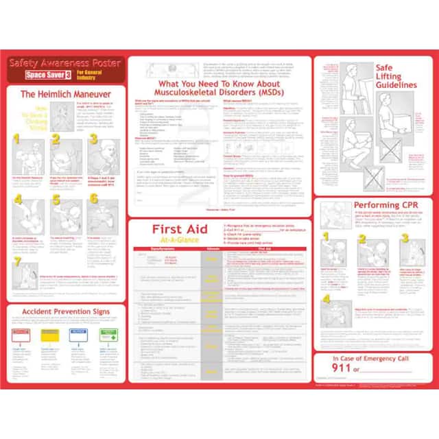 106435 SPACE SAVER-3 SAFETY AWARENESS