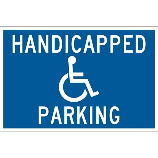 91357 HANDICAPPED SIGN HIP