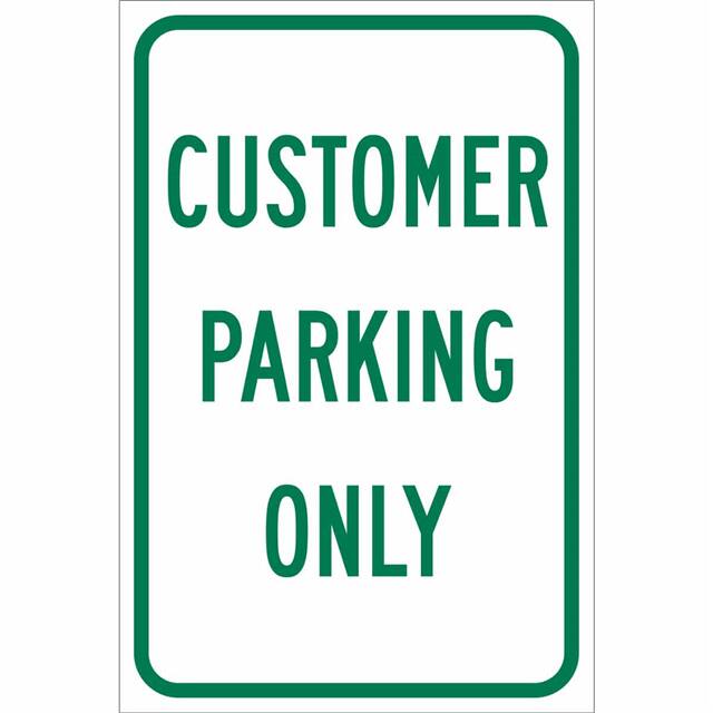 112625 B959 18"HX12"W GRN/WHT TRAFFIC S